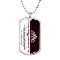 My Badass Granddaughter - Dog Tag Necklace