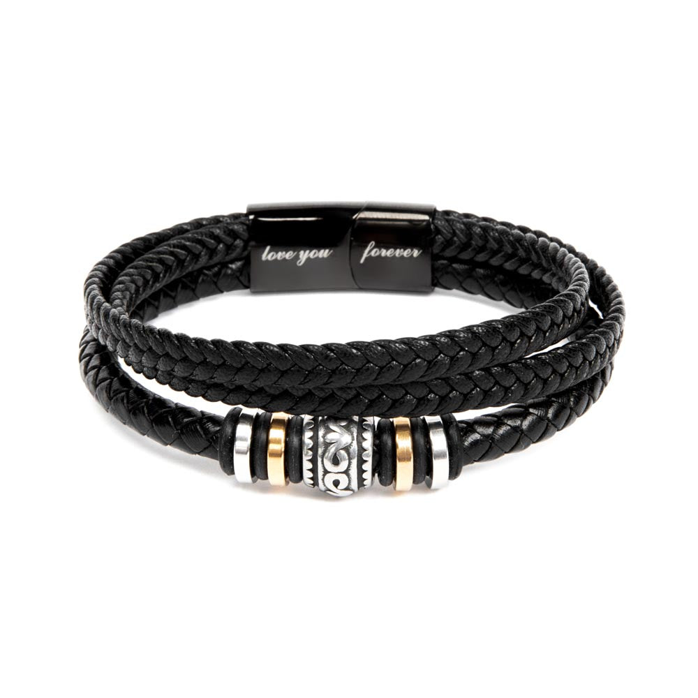 Being Special - Mens Leather Bracelet