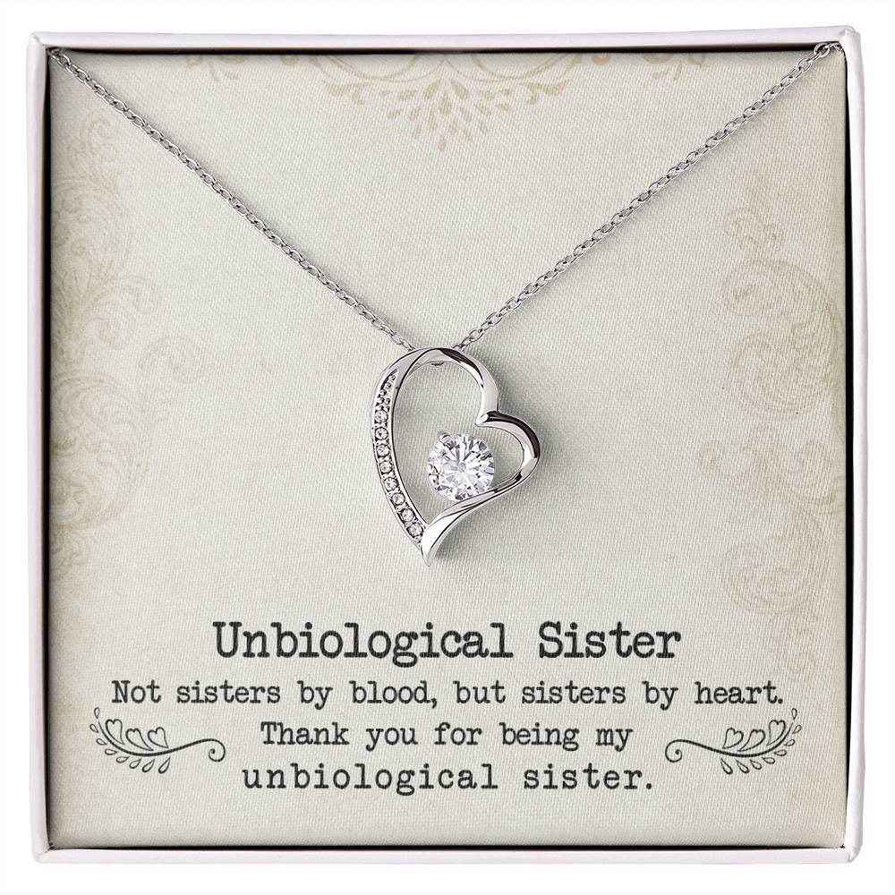 Unbiological Sister - Forever Love Necklace